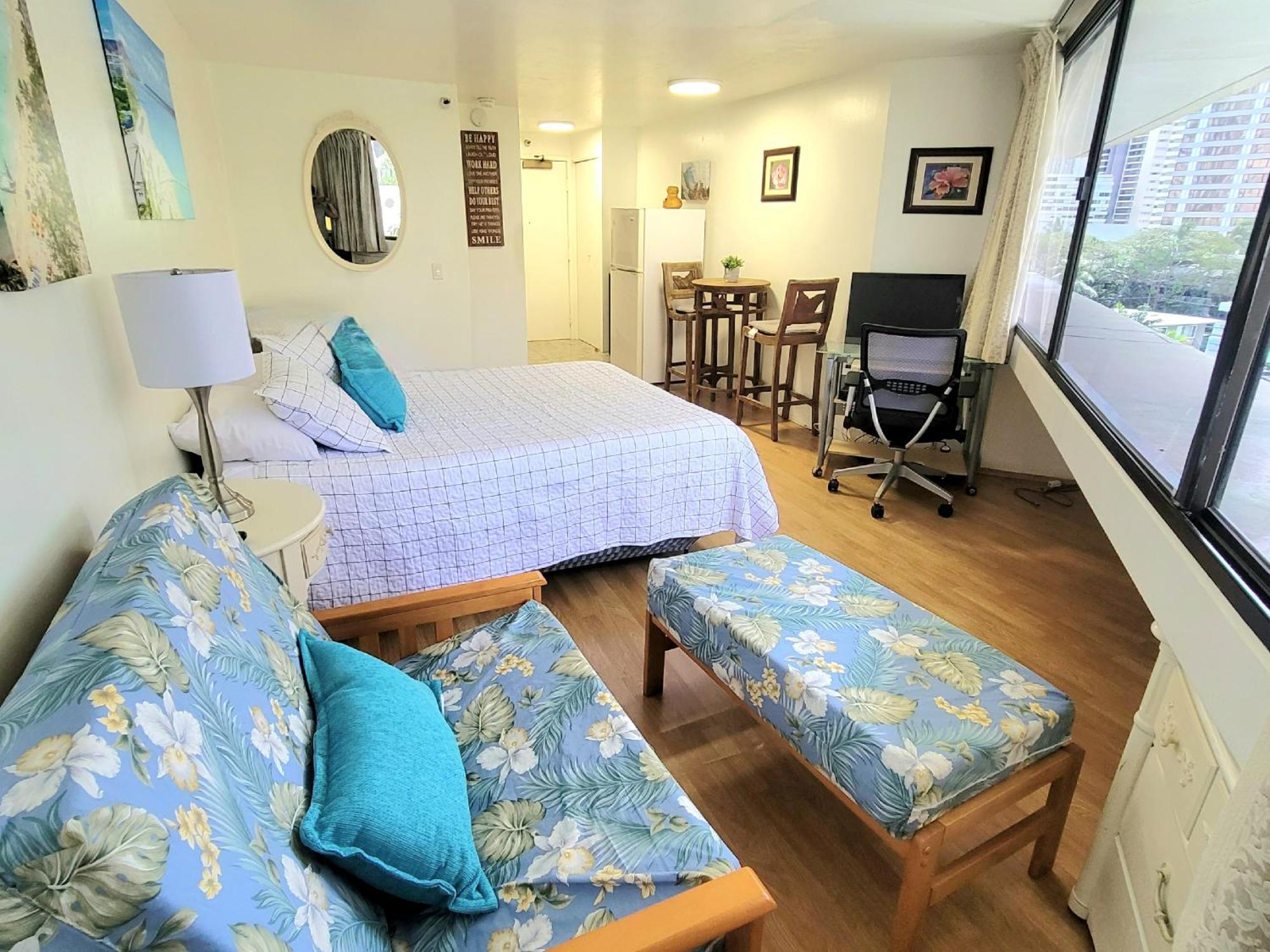 Waikiki Studio Steps To Beach-Mall Free Parking-Wifi Honolulu Camera foto